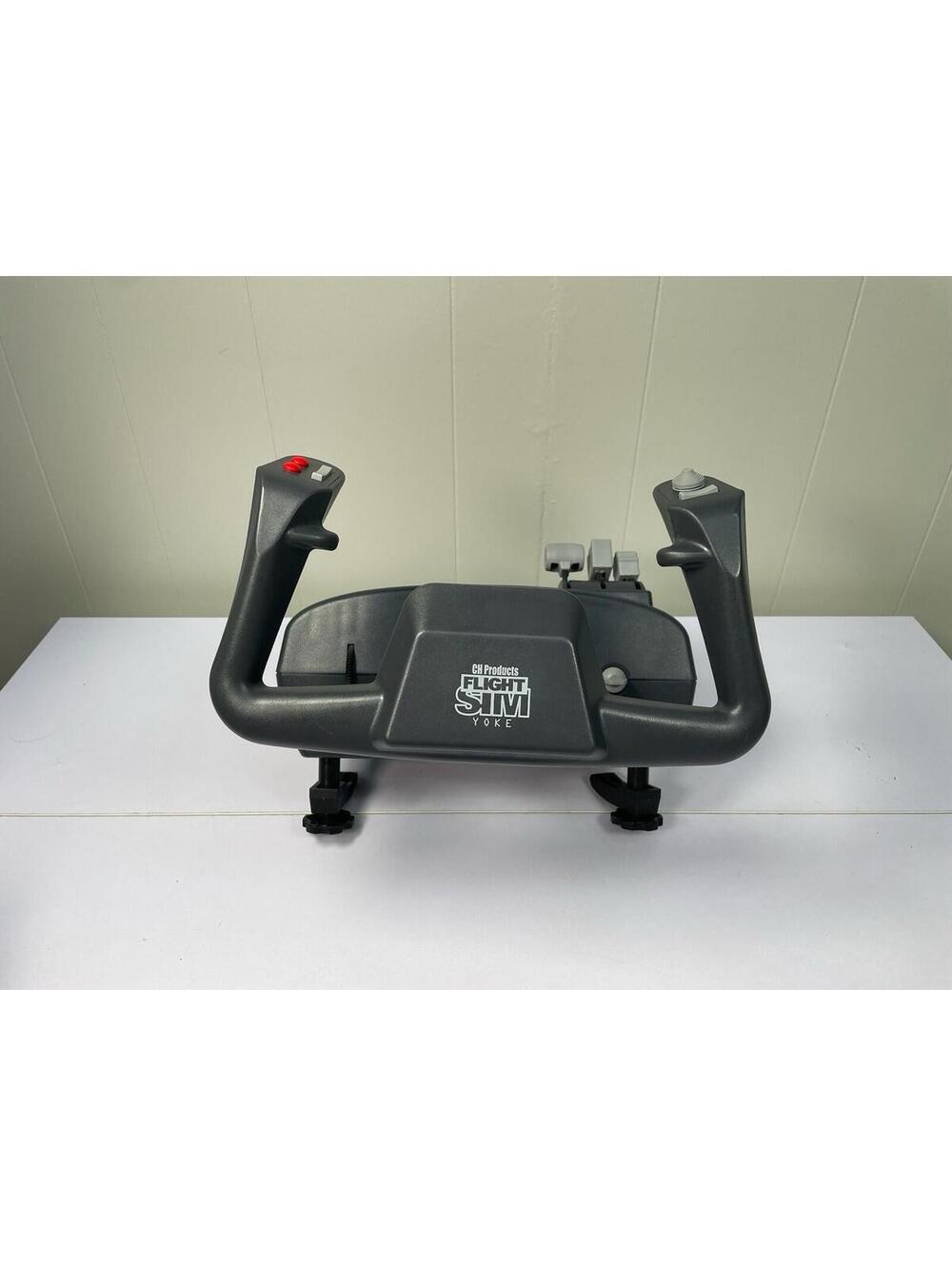 CH Products Flight Sim Yoke USB Flight Simulator Controller FSY211U